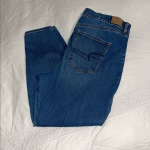 AE high rise skinny curvy jeggings